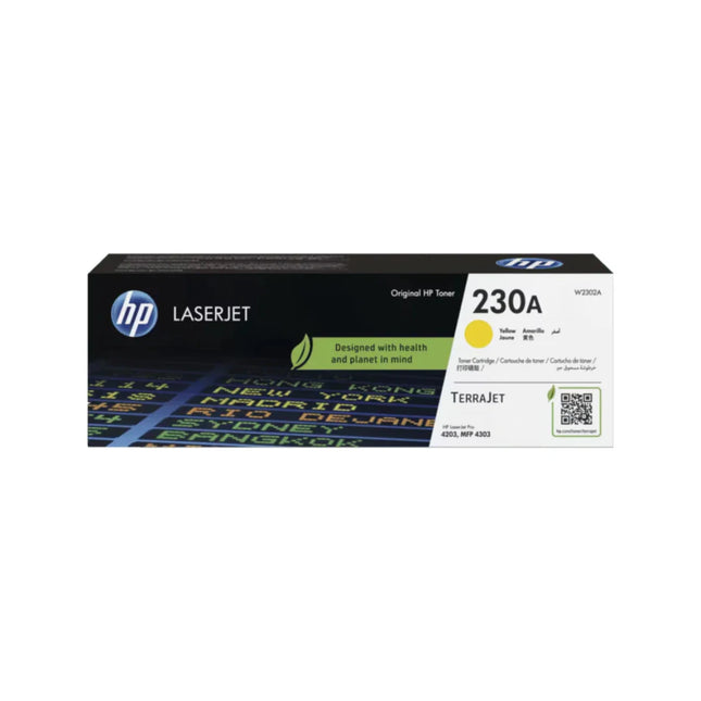 HP 230A Yellow LaserJet Toner Cartridge (W2302A) - Emerging Computers Limited