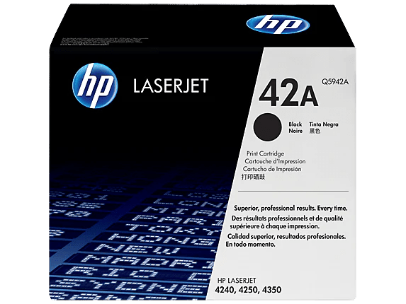HP 42A Black Toner Cartridge Q5942A - Emerging Computers Limited