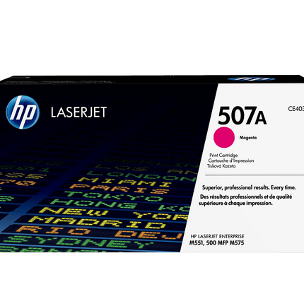 HP 507A Magenta Toner Cartridge CE403A - Emerging Computers Limited