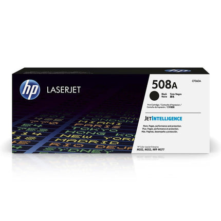 HP 508A Black LaserJet Toner Cartridge (CF360A) - Emerging Computers Limited