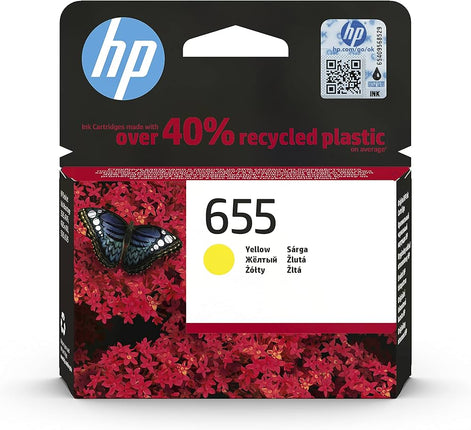 HP 655 Ink Cartridge Yellow - Emerging Computers Limited
