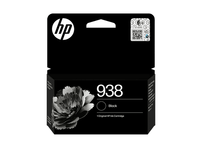 HP 938 Black Ink Cartridge (4S6X8PE) - Emerging Computers Limited