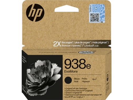 HP 938e EvoMore Black Original Ink Cartridge (4S6Y2PE) - Emerging Computers Limited