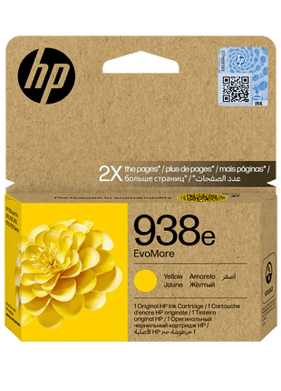 HP 938e EvoMore Yellow Original Ink Cartridge - Emerging Computers Limited