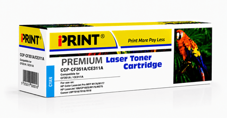 IPRINT CE311A Compatible Toner for HP 126A Cyan - Emerging Computers Ltd
