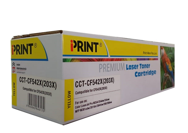 IPRINT CF542X Compatible for HP 203A Yellow - Emerging Computers Limited