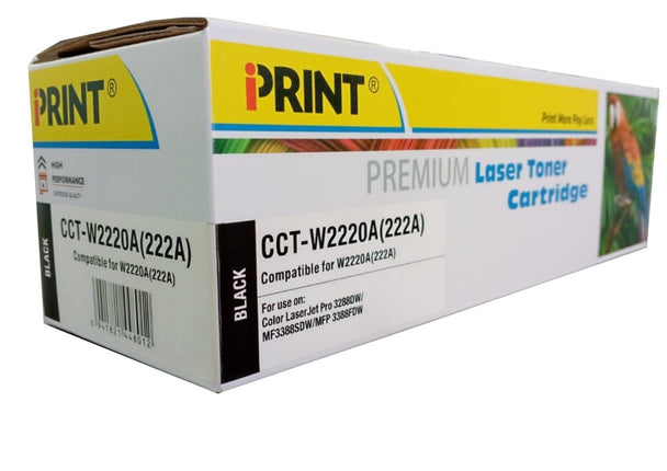 IPRINT W2220A(222A) compatible for HP 222A Black - Emerging Computers Limited