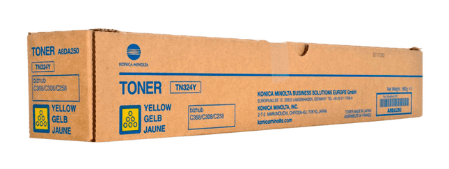 Konica Minolta TN324Y Yellow Toner Cartridge
