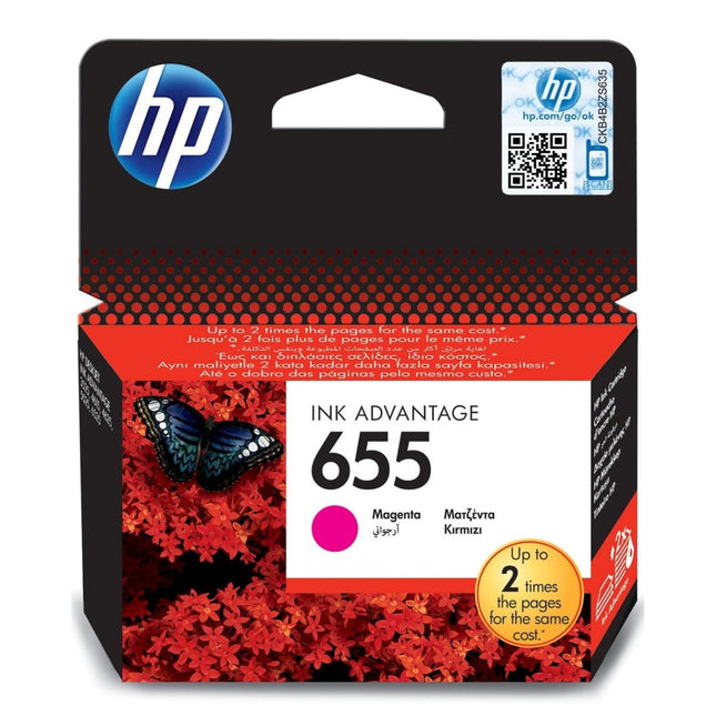 Genuine Magenta HP 655 Ink Cartridge (CZ111AE) - Buy online at best prices in Kenya 