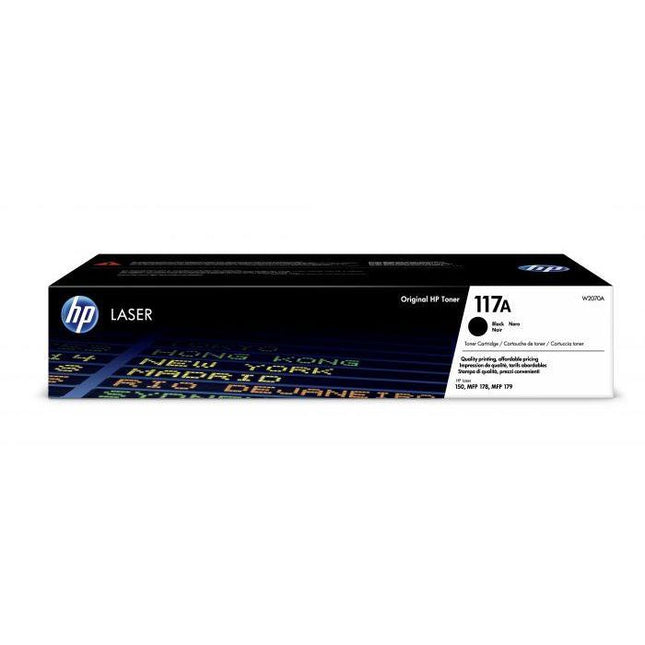 HP 117A Black Original Laser Toner Cartridge - W2070A - Innovative Computers Limited