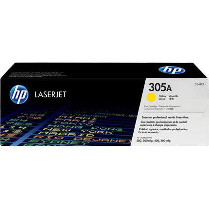 HP 305A Yellow Toner Cartridge- CE412A - Innovative Computers Limited