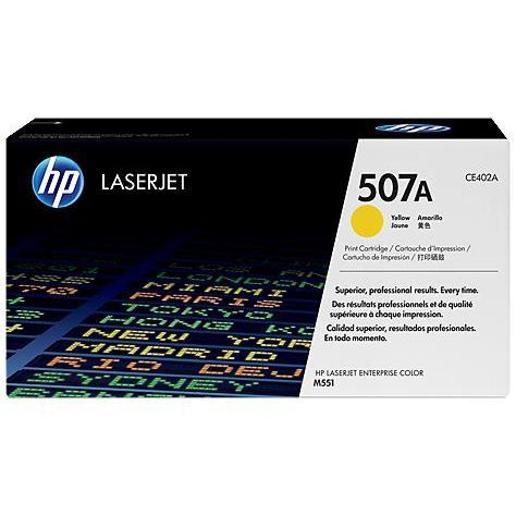 HP 507A Yellow Toner Cartridge- CE402A - Innovative Computers Limited