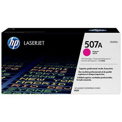 HP 507A Magenta Toner Cartridge- CE403A - Innovative Computers Limited