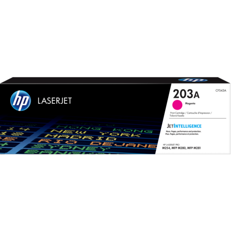 HP 203A Magenta Toner Cartridge - CF543A 
