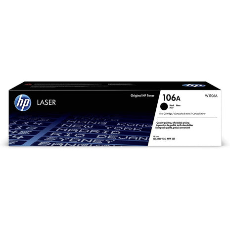 HP 106A black toner cartridge W1106A - Emerging Computers Limited