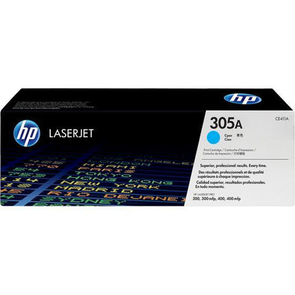HP 305A Cyan Toner Cartridge CE411A - Emerging Computers Limited
