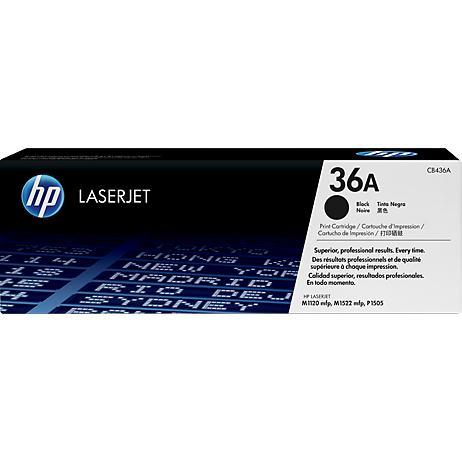 HP 36A Black Toner Cartridge- CB436A - Emerging Computers Ltd