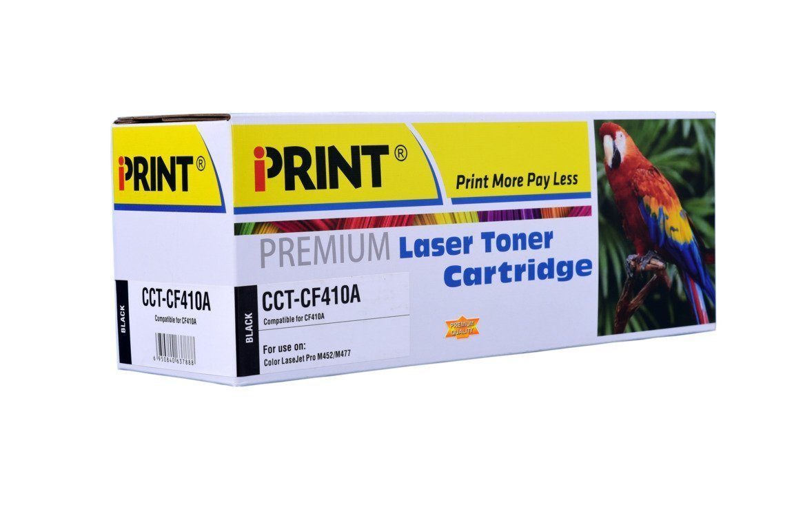 IPRINT CF410A Compatible BLACK Toner Cartridge for HP CF410A 