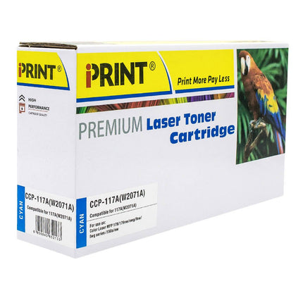IPRINT W2071A Compatible for HP 117A Cyan - Emerging Computers Limited