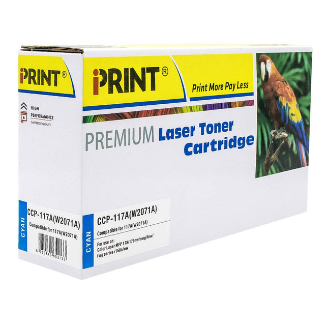 IPRINT W2071A Compatible for HP 117A Cyan - Emerging Computers Limited