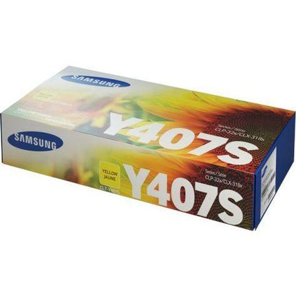 Samsung CLT - Y407S Yellow Toner Cartridge - Emerging Computers Limited