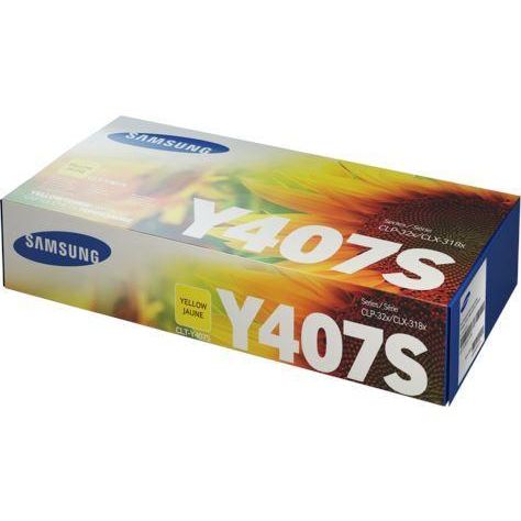 Samsung CLT - Y407S Yellow Toner Cartridge - Emerging Computers Limited