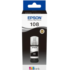 108 EcoTank Black ink bottle